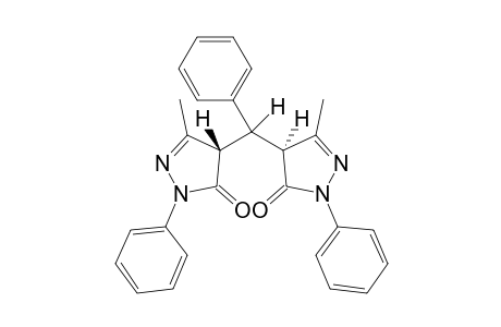 (4S)-4-[[(4S)-5-keto-3-methyl-1-phenyl-2-pyrazolin-4-yl]-phenyl-methyl]-5-methyl-2-phenyl-2-pyrazolin-3-one