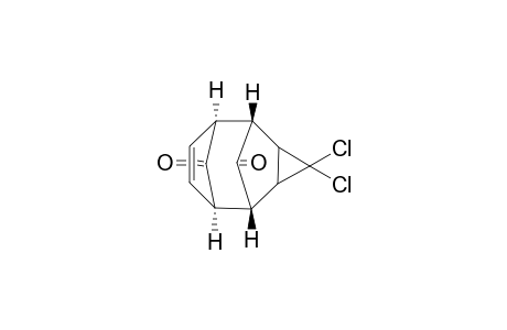 Tetracyclo[4.3.1.1(2,5).0(7,9)]undec-3-ene-10,11-dione, 8,8-dichloro-, (1.alpha.,2.beta.,5.beta.,6.alpha.,7.beta.,9.beta.)-