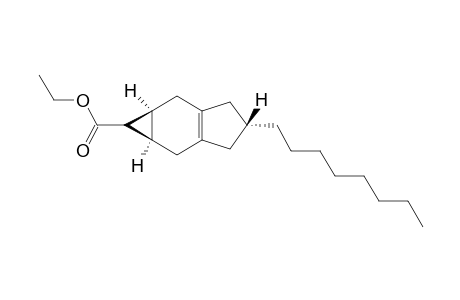 (1aS,4S,6aR)-4-Octyl-1,1a,2,3,4,5,6,6a-octahydro-cyclopropa[f]indene-1-carboxylic acid ethyl ester