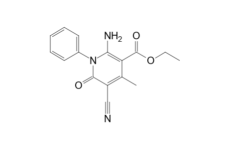 6-Amino-2-cyano-5-ethoxycarbonyl-4-methyl-1-phenyl-1,2-dihydropyridin-2-one