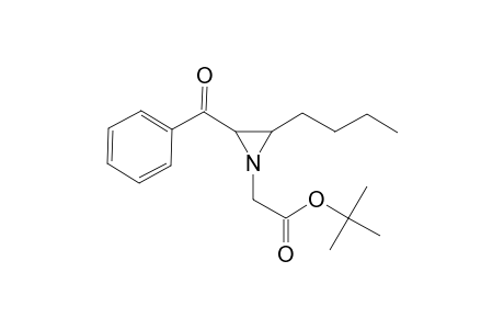 (2'RS,3'SR)-tert-Butyl 2-(2'-Benzoyl-3'-butylaziridin-1-yl)acetate