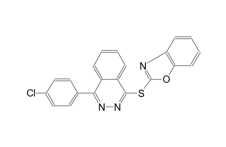 1-(1,3-Benzoxazol-2-ylsulfanyl)-4-(4-chlorophenyl)phthalazine