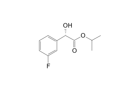 (S)-iso-Propyl-2-(3-fluorophenyl)-2-hydroxyacetate