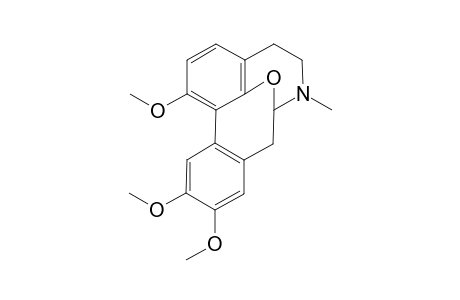 1H-2,6,10-(Epoxymethyno)-3-benzazacyclododecine, 2,3,4,5-tetrahydro-9,12,13-trimethoxy-3-methyl-, (+)-