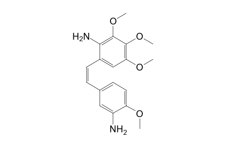 2,3'-Diamino-3,4,4',5-tetramethoxy-(Z)-stilbene