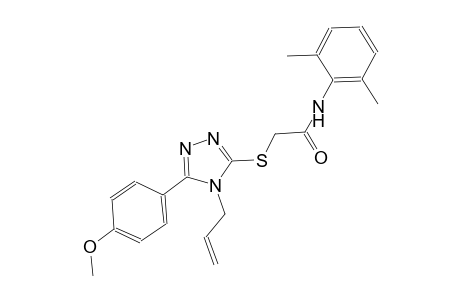 2-{[4-allyl-5-(4-methoxyphenyl)-4H-1,2,4-triazol-3-yl]sulfanyl}-N-(2,6-dimethylphenyl)acetamide