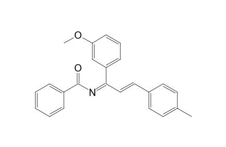 4-(m-Methoxyphenyl)-2-phenyl-6-(p-tolyl)-1-oxa-3-azahexatriene