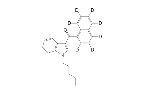 1-n-pentyl-3-(1-d7-naphthoyl)indole