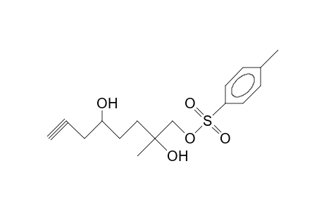 2,5-Dihydroxy-2-methyl-oct-7-yn-1-yl toluene-P-5ulfonate