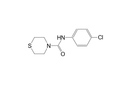 N-(4-chlorophenyl)-4-thiomorpholinecarboxamide