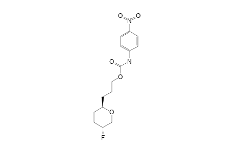 TRANS-(4-NITROPHENYL)-CARBAMIC-ACID-4-FLUOROTETRAHYDROPYRAN