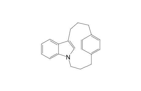 [3]Paracyclo[3](1,3)indolophane