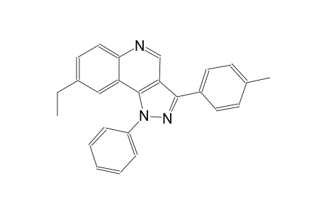8-ethyl-3-(4-methylphenyl)-1-phenyl-1H-pyrazolo[4,3-c]quinoline