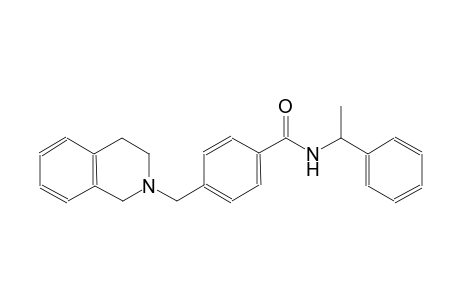 benzamide, 4-[(3,4-dihydro-2(1H)-isoquinolinyl)methyl]-N-[(1R)-1-phenylethyl]-