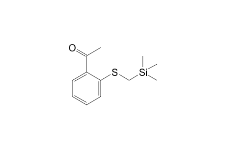 2-(Trimethylsilylmethylthio)acetophenone