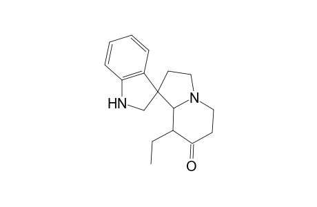 8-Ethyl-7-oxoindolizidine-1-spiro-3'-indoline