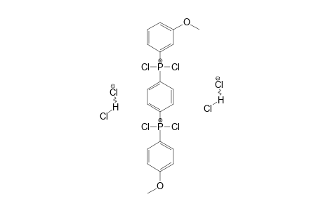 1,4-PHENYLENBIS-[DICHLOR-(4-METHOXYPHENYL)-PHOSPHONIUM]-BIS-(HYDROGENDICHLORIDE)