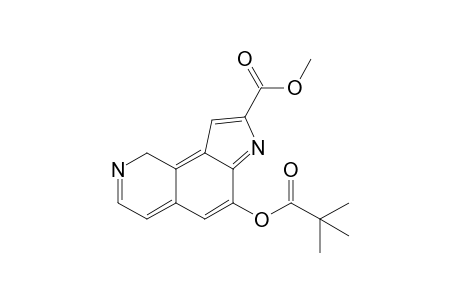 Methyl 6-(Pivaloyloxy)-1H-pyrrolo[2,3-h]isoquinoline-8-carboxylate