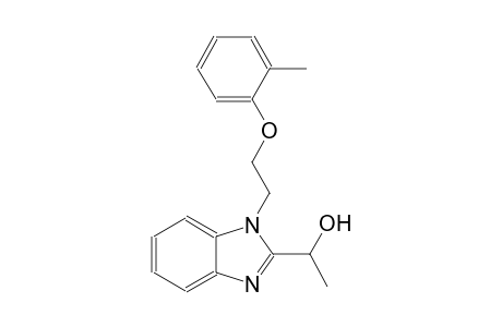 1H-benzimidazole-2-methanol, alpha-methyl-1-[2-(2-methylphenoxy)ethyl]-