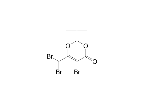 5-Bromo-2-tert-butyl-6-(dibromomethyl)-4H-1,3-dioxin-4-one