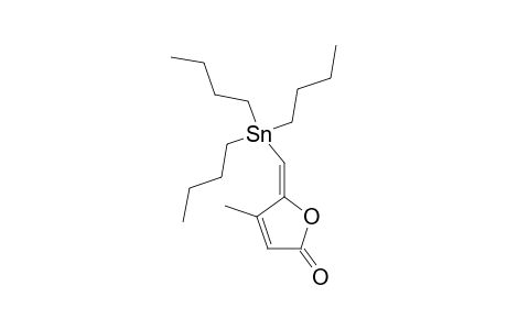 (E)-5-TRIBUTYLSTANNYLMETHYLIDENE-4-METHYL-5H-FURAN-2-ONE