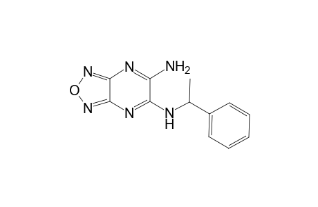 Furazano[3,4-b]pyrazine-5,6-diamine, N-(1-phenylethyl)-