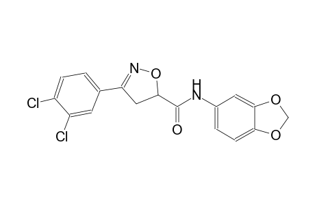 5-isoxazolecarboxamide, N-(1,3-benzodioxol-5-yl)-3-(3,4-dichlorophenyl)-4,5-dihydro-