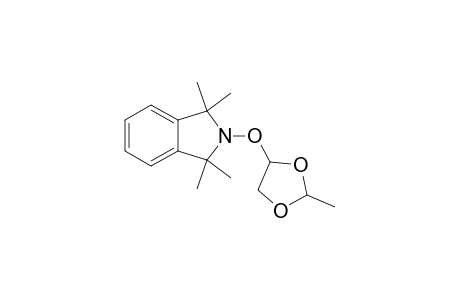 2-METHYL-4-(1,1,3,3-TETRAMETHYL-2,3-DIHYDRO-1H-ISOINDOL-2-YLOXY)-1,3-DIOXOLANE;MAJOR-ISOMER
