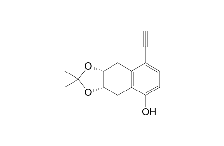 (3aS,9aR)-8-ethynyl-2,2-dimethyl-3a,4,9,9a-tetrahydrobenzo[f][1,3]benzodioxol-5-ol
