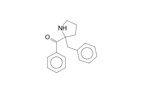 Methanone(phenyl), (3-benzyltetrahydro-1H-2-pyrrolyl)