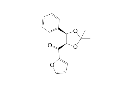 [(4R,5R)-2,2-dimethyl-5-phenyl-1,3-dioxolan-4-yl]-(2-furanyl)methanone