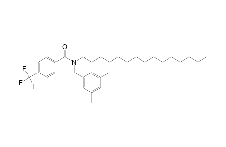 Benzamide, 4-trifluoromethyl-N-(3,5-dimethylbenzyl)-N-pentadecyl-