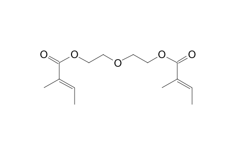 (2E,2'E)-2,2'-Oxybis(ethane-2,1-diyl) bis(2-methylbut-2-enoate)