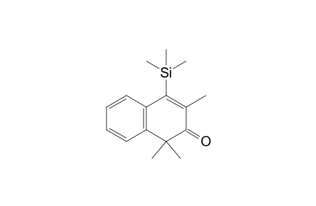 1,1,3-Trimethyl-4-(trimethylsilyl)naphthalen-2(1H)-one