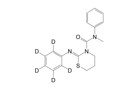 2-Pentadeuteriophenylimino-3-[N-methyl-N-phenylcarbamoyl]tetrahydro-1,3-thiazine