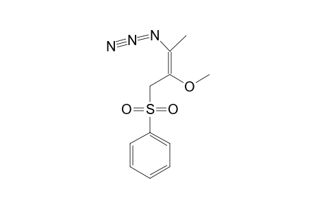 (E)-(3-AZIDO-2-METHOXYBUT-2-ENYLSULFONYL)-BENZENE