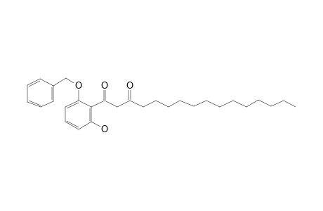 Phenol, 3-benzyloxy-2-[3-oxo-hexadecyl]-