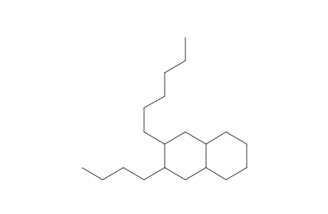 2-Butyl-3-hexyl-1,2,3,4,4a,5,6,7,8,8a-decahydronaphthalene