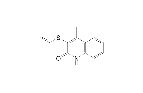 3-(ethenylthio)-4-methyl-1H-quinolin-2-one