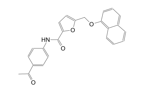 N-(4-acetylphenyl)-5-[(1-naphthyloxy)methyl]-2-furamide