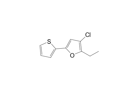 3-chloranyl-2-ethyl-5-thiophen-2-yl-furan