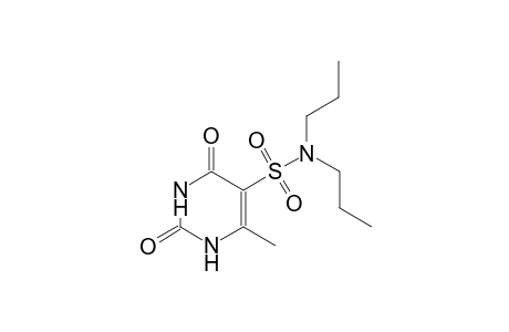 6-methyl-2,4-dioxo-N,N-dipropyl-1,2,3,4-tetrahydro-5-pyrimidinesulfonamide