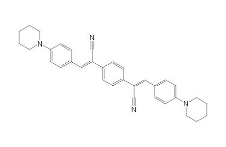 1,4-Benzenediacetonitrile, .alpha.,.alpha.'-bis[[4-(1-piperidinyl)phenyl]methylene]-