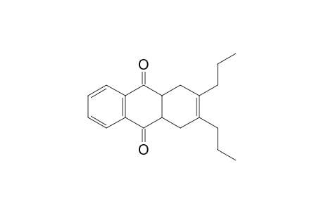 2,3-dipropyl-1,4,4a,9a-tetrahydroanthracene-9,10-quinone