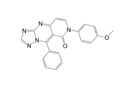 pyrido[4,3-d][1,2,4]triazolo[1,5-a]pyrimidin-8(7H)-one, 7-(4-methoxyphenyl)-9-phenyl-