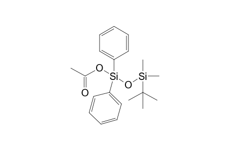 1-acetoxy-3-tert-butyl-3,3-dimethyl-1,1-diphenyldisiloxane