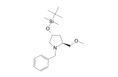 (2S,4R)-4-[[1-(TERT.-BUTYL)-1,1-DIMETHYLSILYL]-OXY]-1-BENZOYL-2-METHOXYMETHYL-PYRROLIDIN-(S,R)-3