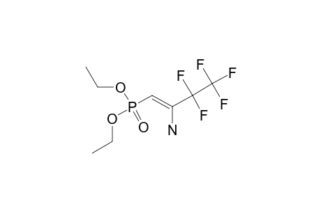 [(Z)-2-diethoxyphosphoryl-1-(1,1,2,2,2-pentafluoroethyl)vinyl]amine