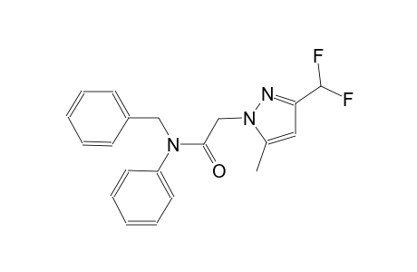 N-benzyl-2-[3-(difluoromethyl)-5-methyl-1H-pyrazol-1-yl]-N-phenylacetamide