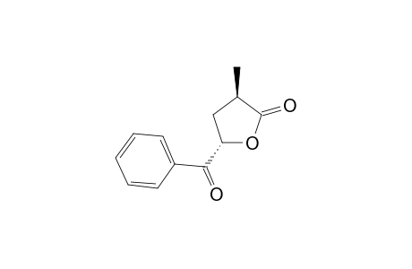 (3R,5S)-5-Benzoyl-3-methyl-dihydro-furan-2-one
